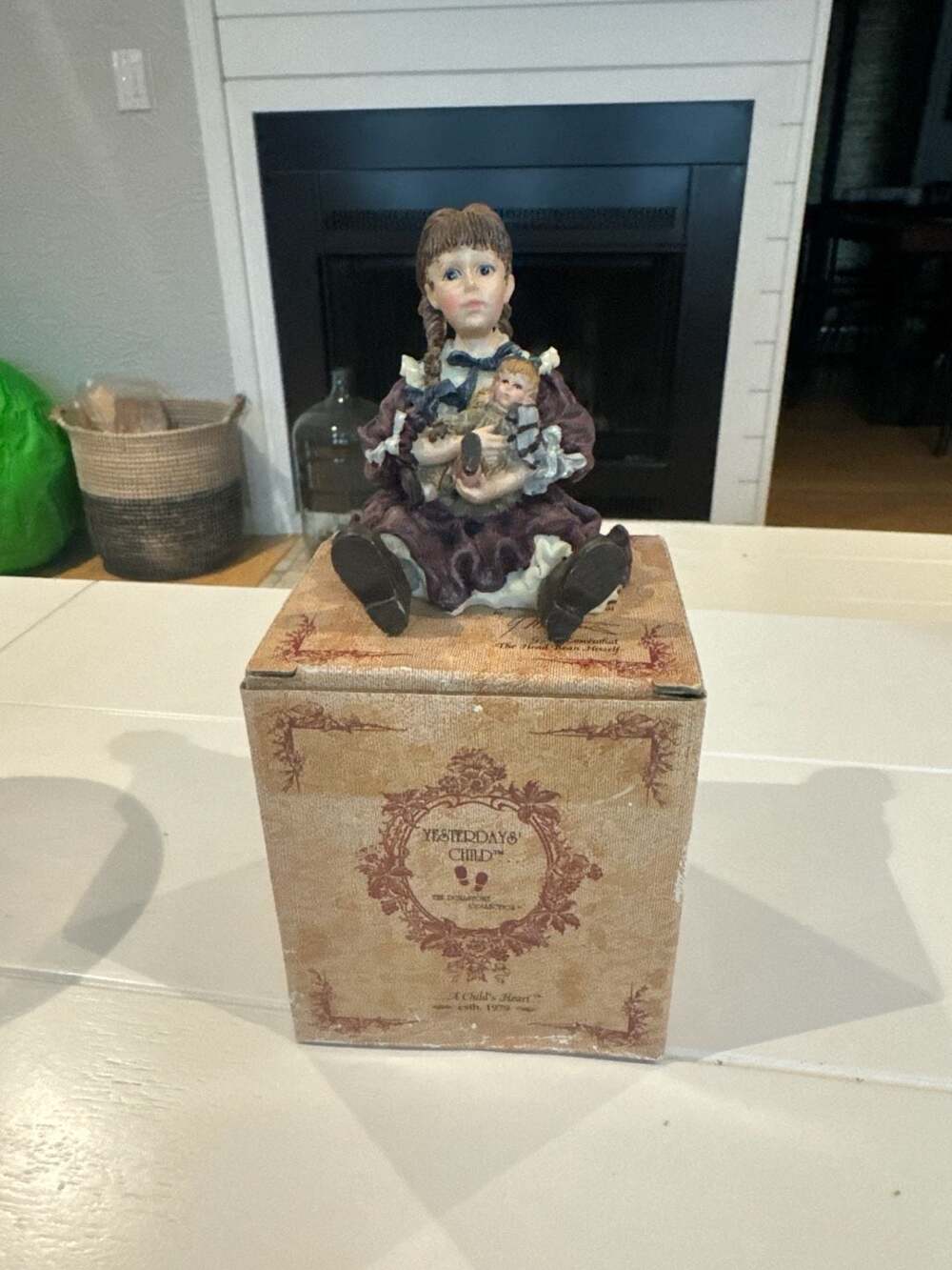 Yesterdays' Child The Dollstone Collection Patricia with Molly Figurine #3501